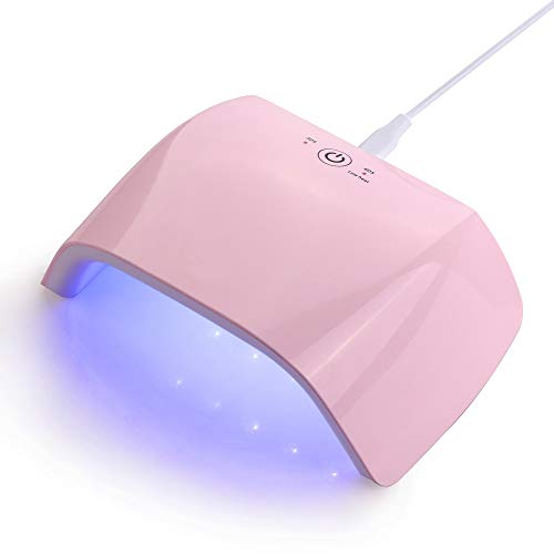 Makartt UV Nail Lamp 18W Nail Dryer Gel Lamp UV Light for Gel Nails Poly Nail Gel Curing Lamp Portable Lightweight Gel Lamp Nail Art Tools Equipment Gift Idea