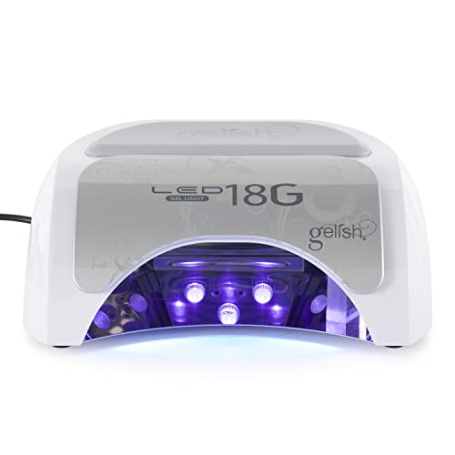 Gelish 18G: Professional Salon-Grade 36W with 3 Timer Settings and Eyeshield for Manicures and Pedicures - LED Nail Polish Curing Lamp