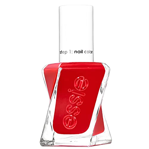 essie Gel Couture Longwear Nail Polish, Scarlet Red, Rock the Runway, 0.46 Ounce