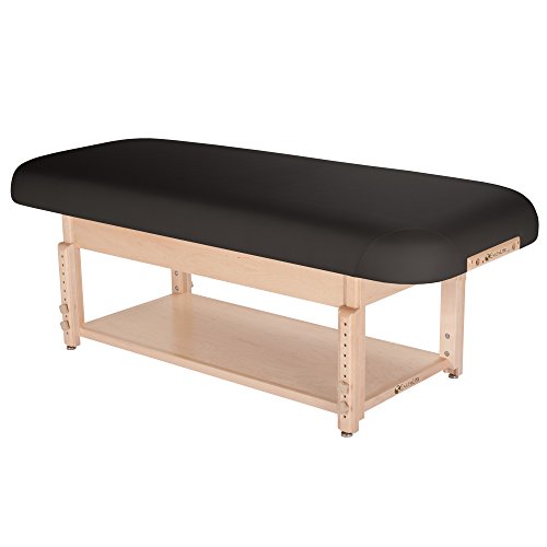 EARTHLITE Stationary Massage Table SEDONA - Solid Hard Maple, Options for 3 Bases, 3 Tops, 6 Colors, Adjustable Height (28-32'x73') - Made in the USA