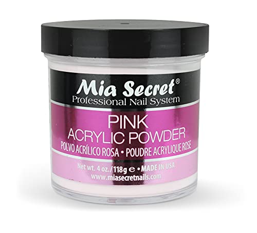 Mia Secret Pink Acrylic Powder 4 oz.