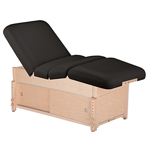 EARTHLITE Stationary Massage Table SEDONA - Solid Hard Maple, Options for 3 Bases, 3 Tops, 6 Colors, Adjustable Height (28-32'x73') - Made in the USA