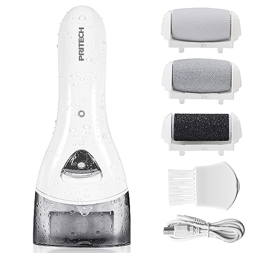 Electric Feet Callus Removers Rechargeable,Portable Electronic Foot File Pedicure Tools, Electric Callus Remover Kit,Professional Pedi Feet Care Perfect for Dead,Hard Cracked Dry Skin Ideal Gift…