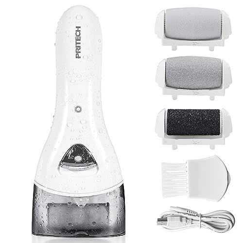 Electric Foot Callus Remover, Rechargeable Portable Electronic Foot File Pedicure Tools, Electric Callus Remover Kit, Professional Pedi Feet Care Perfect for Dead, Hard Cracked Dry Skin Ideal Gift