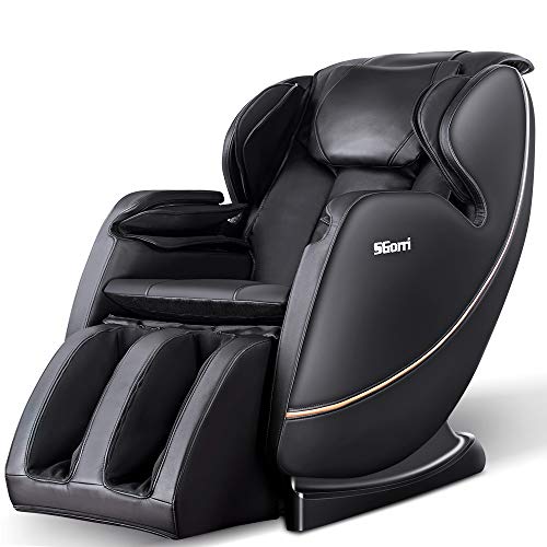 SGorri Massage Chair, Zero Gravity and Shiatsu Recliner with Bluetooth, Hip Heating, Foot Massage and Air Pressure for Whole Family, SG-5101