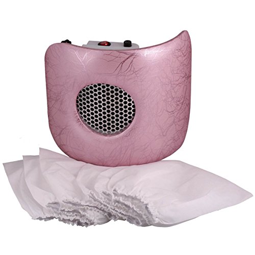 Miss Sweet Nail Dust Collector Vacuum for Polish Acrylic Nails (Pink P)