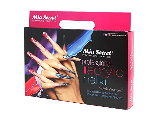 Mia Secret Professional Acrylic Nail Kit/Set For Beginner - Nail kit with everything - Kit de uñas acrilicas completo mia secret - Kit para uñas de acrilico completo