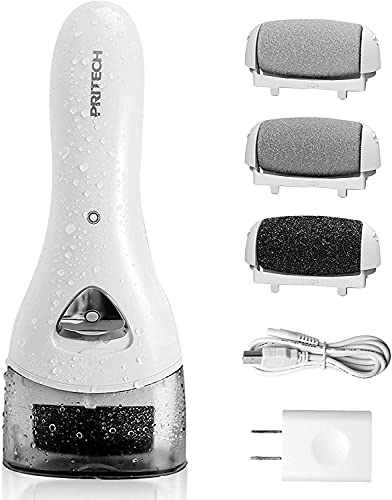 Electric Feet Callus Removers Rechargeable, Portable Electronic Foot File Pedicure Tools, Electric Callus Remover Kit, Professional Pedi Feet Care for Dead, Hard Cracked Dry Skin Ideal Gift