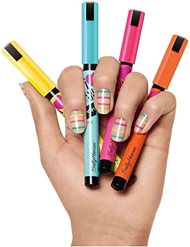 Sally Hansen Nail Art Pen Lot of 5 Different Pens