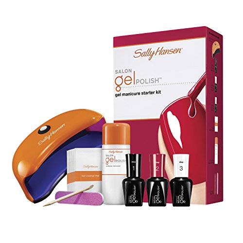 Sally Hansen Salon Pro Gel Starter Kit, Red My Lips