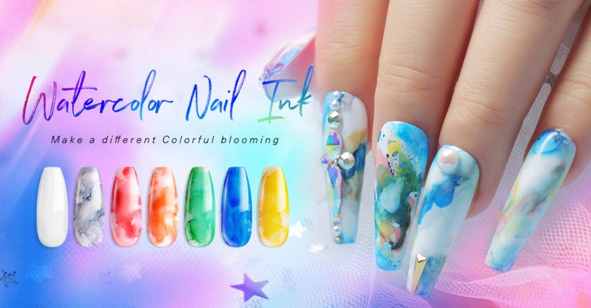 best nail polishes for water marble